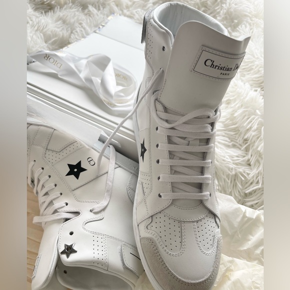Dior Star Hightop Sneakers. - Picture 3 of 5